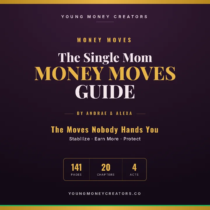 The Single Mom Money Moves Guide cover